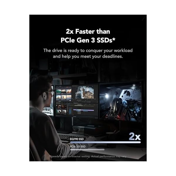 Lexar EQ790 1TB SSD M.2 PCIe Gen4x4 hasta 7000 MB/s - Image 4