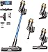 Uosogi Cordless Vacuum Cleaner, 650W 55KPA 70Mins Vacuum Cleaners for Home, Self-Standing Cordless Stick Vacuum with Anti-Tangle, Lightweight Wireless Vacuum for Hardwood Floor/Carpet/Pet Hair