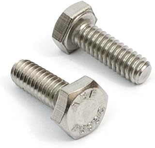 5/16"-18 x 3/4" (50pcs) Stainless Steel Hex Bolts 18-8 (304) S/S, Choose Size