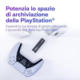 Crucial P310 PS5 SSD 1TB PCIe Gen4 NVMe M.2 con Dissipatore, fino a 7.100 MB/s, Compatibile con PlayStation 5, PC Desktop, Hard Disk Interno - CT1000P310SSD5-01