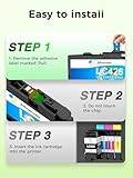 Jettruemedia LC-426 Ink Cartridges Multipack Replacement for Brother LC426XL LC426VAL for MFC-J4335DW MFC-J4340DW MFC-J4535DW MFC-J4540DW Printer(BK/C/M/Y,4 Pack) - Image 7