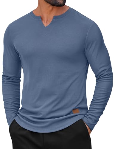 T-shirt manches longues homme COOFANDY parfait pour le quotidien