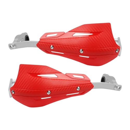 CHIFUN Handguard for 7/8" 22mm and 1 1/8" 28mm Motorcycle Handlebar Brake Lever Protection Hand Guard CNC Aluminum Compatible with ATV Motorbike Motocross Supermoto Racing Dirt Pit Bike by CHIFUN - Used condition - US$23.74