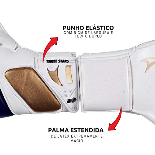 Luva Goleiro Three Stars Tigra