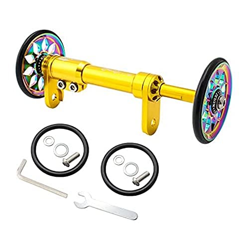 Rallonge de roue pour Brompton Eazy Wheels extension vélo pliant or