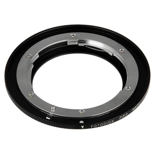 Image of Fotodiox Pro Lens Mount Adapter Compatible with Nikon Nikkor F Mount D /SLR Lens to Canon EOS (EF, EF-S) Mount D /SLR Camera Body - with Gen10 Focus Confirmation Chip