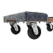 BoxerTool 18” x 12” Furniture Moving Dolly – Pre Assembled Dolly – 1,000lbs Each Dolly – Solid Wood – Heavy Duty Caster Wheels
