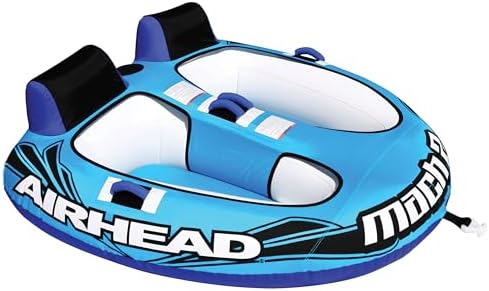 Airhead AHT2M2 MACH 2 Inflatable Double Rider Towable Water Tube