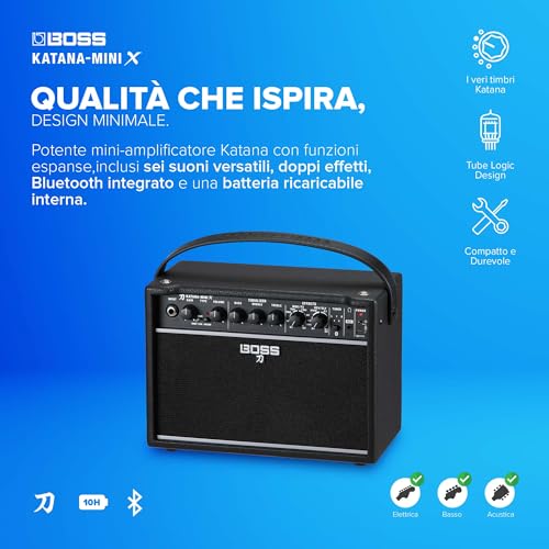 BOSS KTN-MINI X 小型ギターアンプ KATANA AMP MINI X カタナアンプミニエックス の商品画像 1