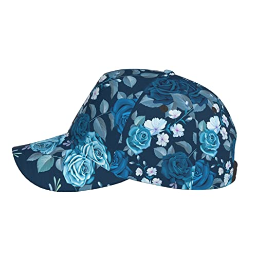 Gorra clásica trucker con estampado de girasol ajustable miniatura 4