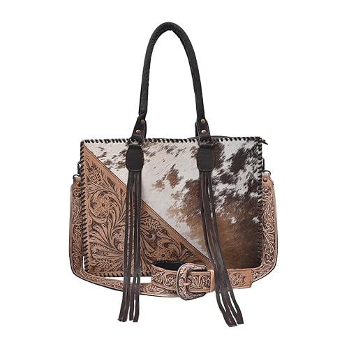 Women Natural Cowhide Leather Hand Bag With Adjustable Detachable Strap | Leather Handbag | Purse | Side Sling Bag