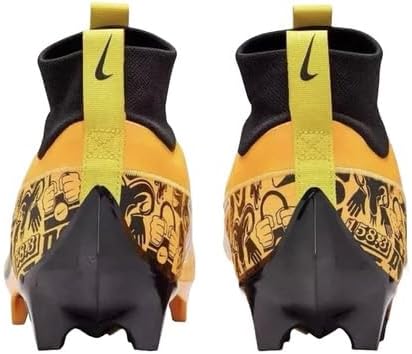 Nike Vapor Edge Pro 360 2 NRG Men's Football Cleats Orange Black Yellow FQ4026-800 Size 13 - Image 4