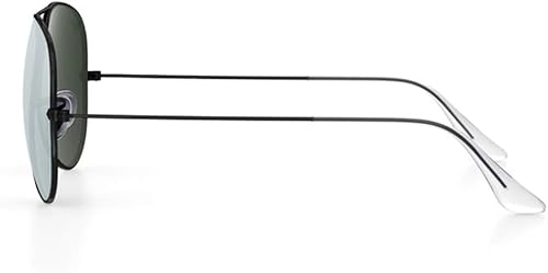 Miniatura 5 de Puntas de patillas de repuesto para Ray-Ban Aviator RB3025 3026 Kits de reparación de lentes de sol, color negro, bolsa de lentes de sol