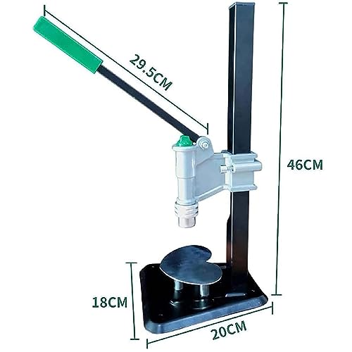 Machine de capsulage de parfums manuelle avec hauteur réglable pour flacons