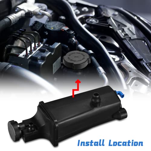 Bdfhyk Coolant Recovery Kits Reservoir Tank With Sensor/Cap,Replacement For Bmw E46 320I 323I 323Ci 325I 325Ci 325Xi 328I 328Ci 330I 330Ci 330Xi 1999 2000 2001 2002 2003 2004 2005 2006 #TOP1