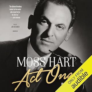 Act One Audiolibro Por Moss Hart arte de portada