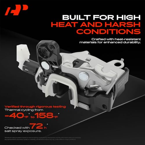 Image of A-Premium Front Right Passenger Side Door Lock Latch Assembly Compatible with Ford Ranger 2004-2011