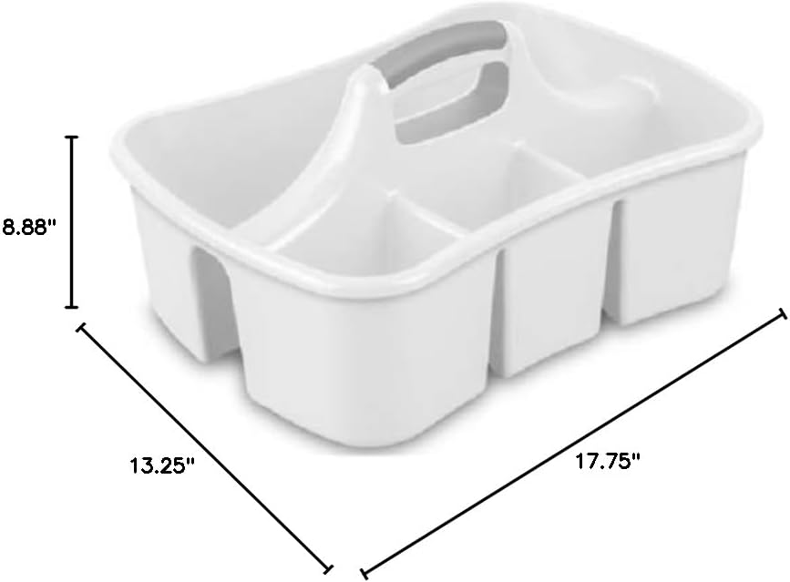 Divided Ultra Caddy Wht