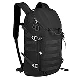 Aione Tactical Backpack Military Army Backpack Daypack 25L/30L/32L/38L Assault Pack Bug Out Bag with Hard Shell Top Pocket