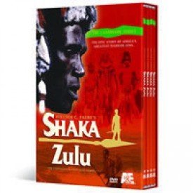 DVD Shaka Zulu : Complete Uncut Version : 10 Part Mini Series Book