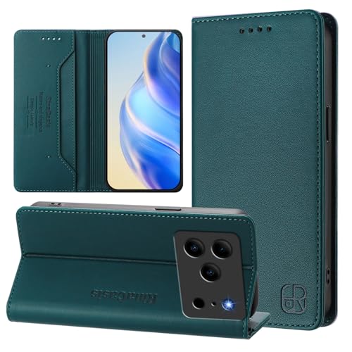 �J�o�[�Ή��@�� for Doogee Note 56 (Pro) / Note 56 Plus �}�O�l�b�g�J���t���b�v�X�^���h�J�[�h�X���b�g�E�H���b�g DeepGreen
