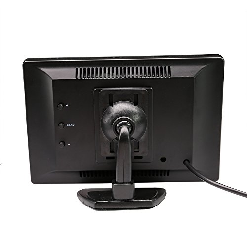 Backup Camera Monitor,Raayoo S5-001 5 Inch High Definition Tft Lcd Monitor Display Screen For Car Rear View Camera With 2 Optional Bracket,2 Way Video Input,12V/24V(5 Inch-01) #TOP1