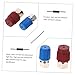 ULTECHNOVO 2 Pack Air Conditioner Manifold Coupler/to R134a Conversion Adapter Quick Connectors for Car Ac Hose Leakproof SAE Fitting
