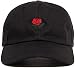 FGSS Unisex Rose Embroidered Adjustable Strapback Dad Hat Baseball Cap Mutiple Colors (Free, Khaki 2)