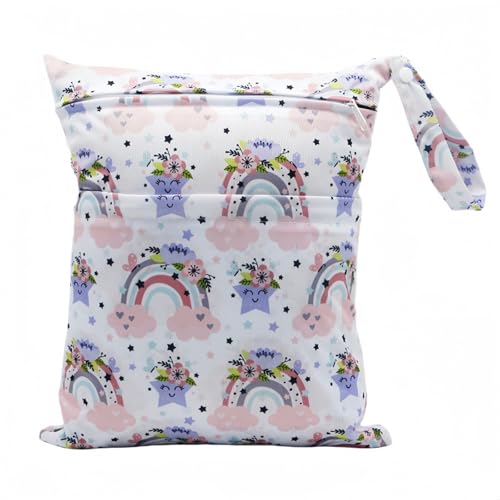 Qsvbeeqj 軽量ベビーおむつバッグ 耐摩耗性 旅行用おむつケース ハンドバッグ 効率的な収納と簡単なメンテナンスのためのベビーおむつ, R