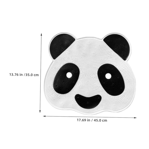 DRESSOOS Tapete De Massagem Panda Almofada De Massagem Para Pés Esfoliante Tpr