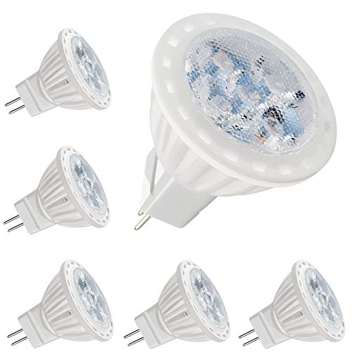 Yun Cai Ceiling Light Accessories 6" 20W Ac120V 6000K 2300Lm Led Ceiling Light Fixtures Replacement Panel Retrofit Board Light Bulb Replace Incandescent Fluorescent Bulb (Mr11-4W12V-6N) #TOP20
