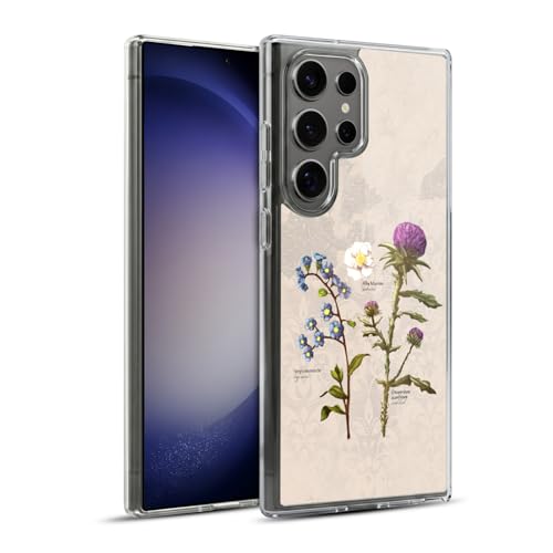 Funda Outlander flores para Galaxy S23 Ultra evita arañazos y caídas