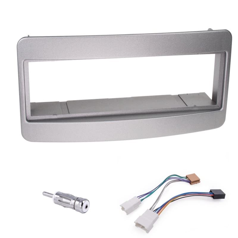 Sound-way - Kit de Montage Autoradio, Façade Cadre de Radio 1 DIN, Adaptateur Compatible avec Toyota Celica, Avensis, Corolla Verso, MR2, Yaris Verso