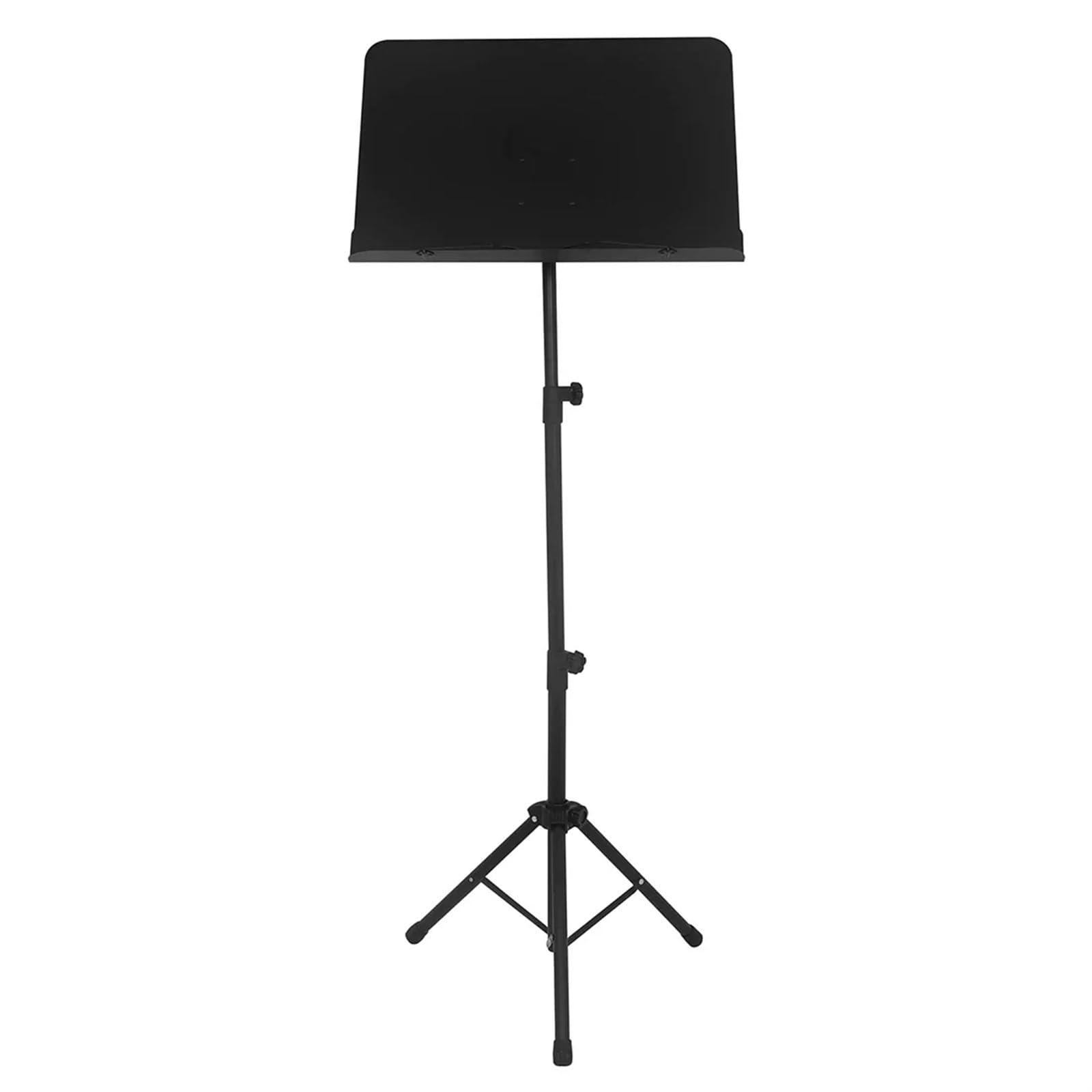 Atril para Partituras Soporte portátil de Metal for partituras, Soporte Plegable for Guitarra, violín, saxofón y Ukelele(Black)