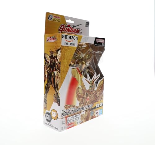 Image of TAMASHII NATIONS - Mobile Fighter G Gundam - GF13-017NJII Burning Gundam (Meikyousisui), Universe Action Figure (Amazon Exclusive)