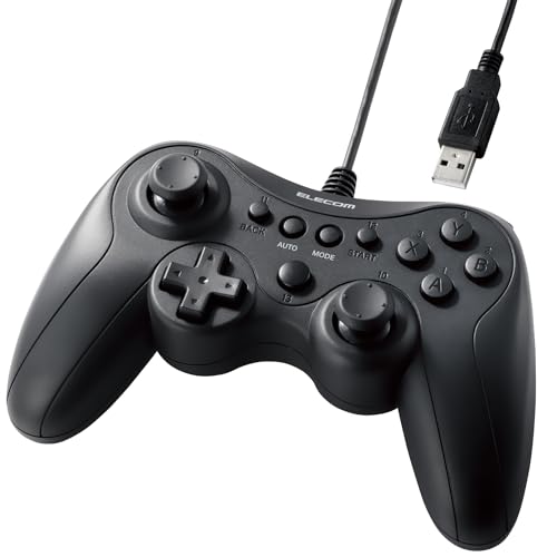 エレコム ゲームパッド 有線 Xinput Xbox系配置 JC-GP20XBK