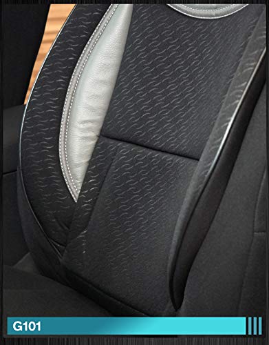 Housses de siège sur mesure Audi A8 4N conducteur passager 2017