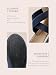 Imagen de DREAM PAIRS Bailarinas Mujer Zapatos Planos Comodo Ballet Flats con Correa de Tobillo Armada Sole_Stretchy-E Talla 41