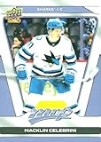 2025-26 Upper Deck MVP #17 Macklin Celebrini San Jose Hockey Card - Sportscard Superstore