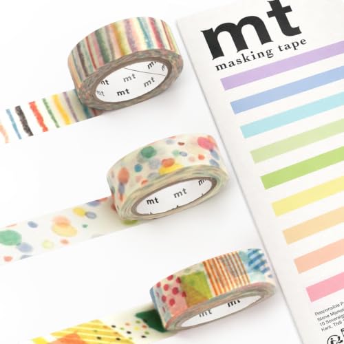 Cinta adhesiva Washi de MT hecha con auténtico Kamoi Paper Washi premium de 15 mm x 7 m
