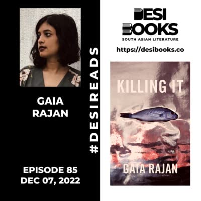 Desi Books Ep 85 w/ Gaia Rajan Podcast Por  arte de portada