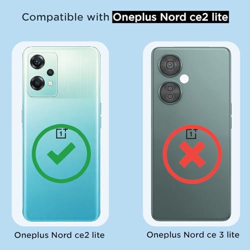 Image of Pikkme Back Cover for OnePlus Nord Ce 2 Lite 5G Mag-Safe Shockproof PC + TPU | Protective Case Magnetic Support | Bumper Case (Transparent Mag-Safe)