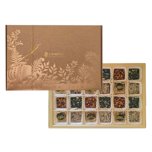 Laumiere Gourmet Fruits – Plant Protein Enriched Gourmet Treats, Grande, No Cane Sugar, Vegan & Gluten Free, Naturally Sweetened, Handcrafted Healthy Snacks (Grande)