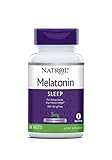 Natrol Melatonin Tablets, Helps You Fall Asleep Faster, Stay Asleep Longer, Strengthen Immune System, 100% Vegetarian, Extra Strength 5mg, 60 Count