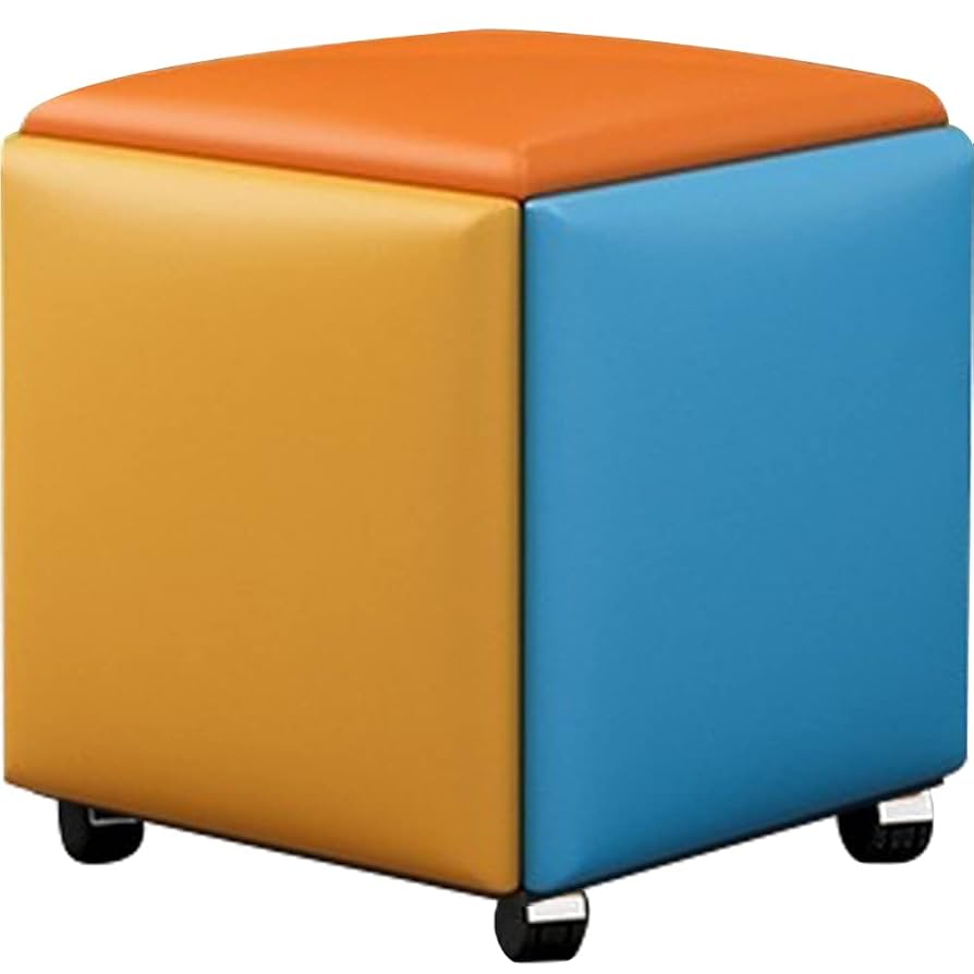 ACTUS CUBES STOOL ライトブルー ACTUS CUBES STOOL ライトブルー ACTUS CUBES STOOL ライト