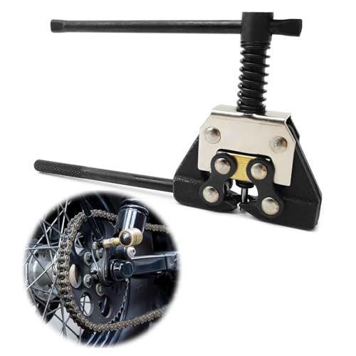 Image of Roller Chain Breaker Detacher Tool Fit for #25#35#41#40#50#60 415H, 428H, 520, 530 Roller Chain Motorcycle Bicycle Go Kart ATV Chains Replacement, Breaker /Cutter