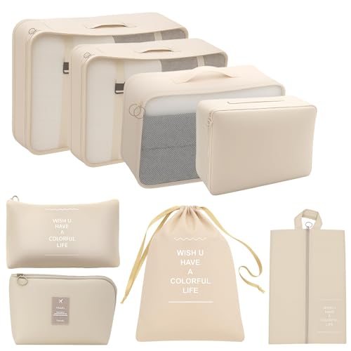 KELAV Koffer Organizer Set 8-Teilig, Teilige...