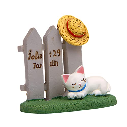 ifundom Décoration de Miniature de Clôture pour Terrarium Accessoire Unique pour Micro Jardin Fait de Matériaux Durables Style Élégant Détails Réalistes