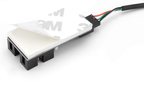 Miniatura 3 de Rocketek Cabezal USB de 9 pines macho de 1 a 4 hembras tarjeta de extensión USB 2.0 conector de cable divisor para placa base, multiplicador de