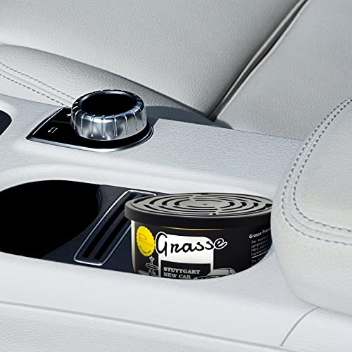 Ikeda Automatic Air Freshener Car, 12 Pack Different Smell Car Scent Cans for Home Bathroom Closet, Solid Natural Aromatherapy Diffuser Air Purifier (Small Can,1.5 Ounce X 12 Count)